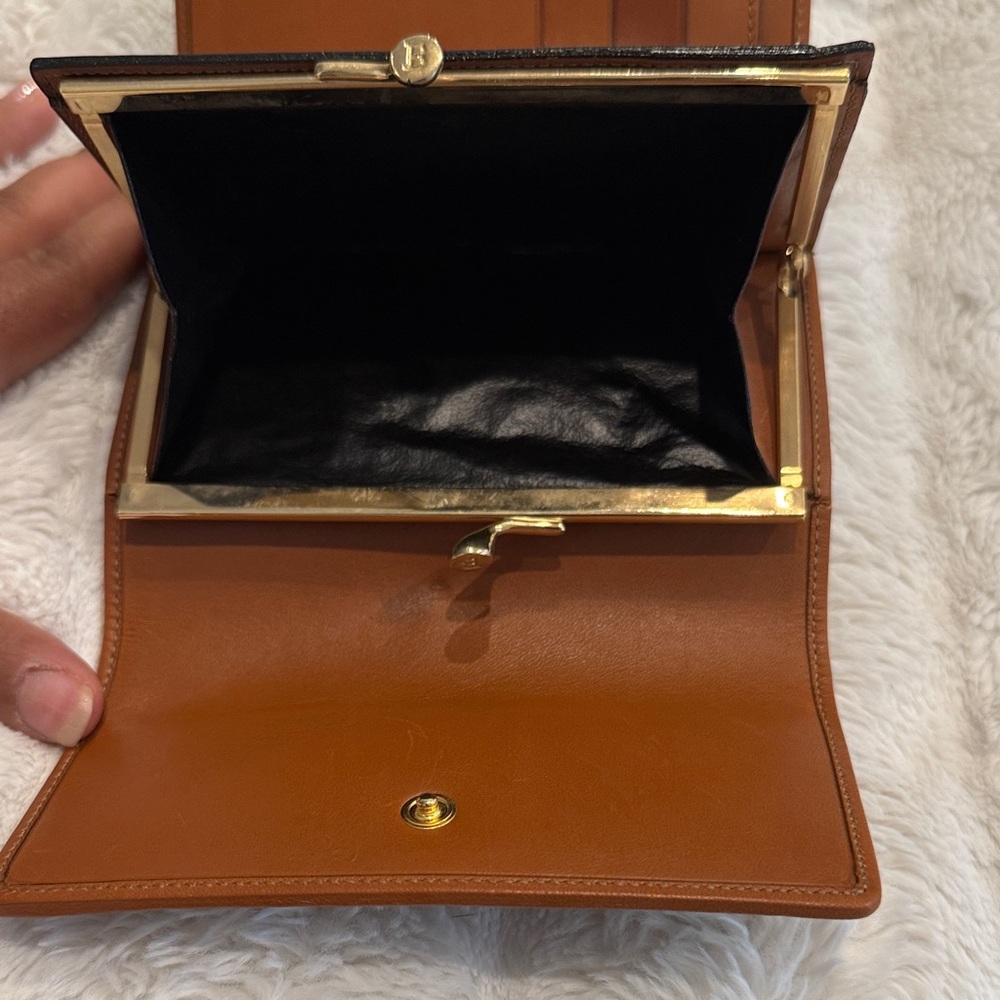 Bally Vintage Monogram Compact Wallet - Picture 14 of 16
